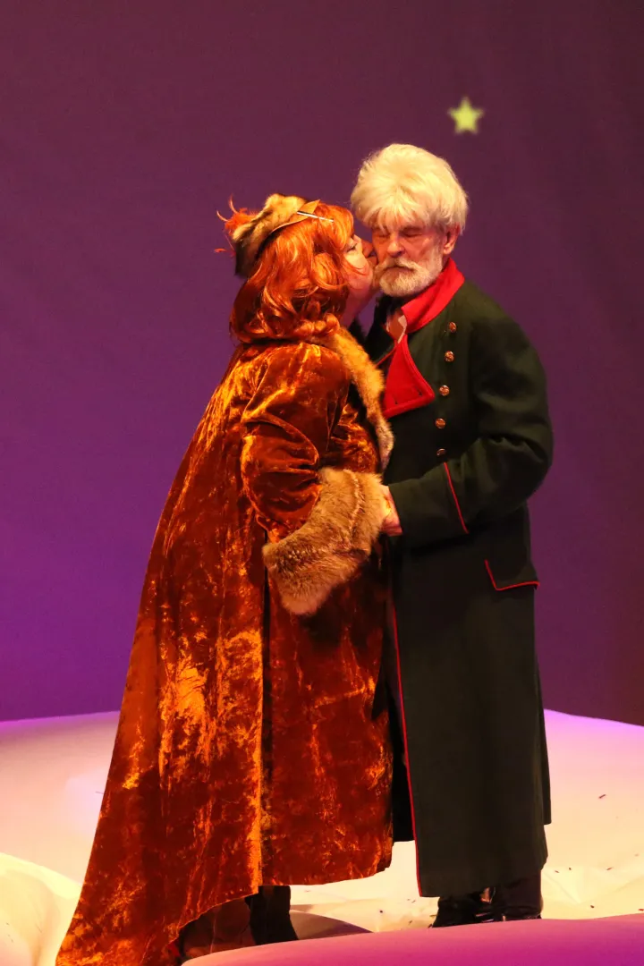 Osijek, 17. 03. 2026, Dječje kazali&scaron;te Branko Mihaljevbić. Pressica "Mali princ" i dio predstave predpremjerno. Areta Ćurković i Ivica Lučić.snimio GOJKO MITIĆ