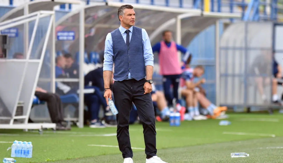 01.05.2021., Gradski stadion Ivan Kusek Apas, Koprivnica - 32. kolo Hrvatski telekom Prve lige izmedju Slaven Belupa i GNK Dinamo.rPhoto: Vjeran Zganec Rogulja/PIXSELL