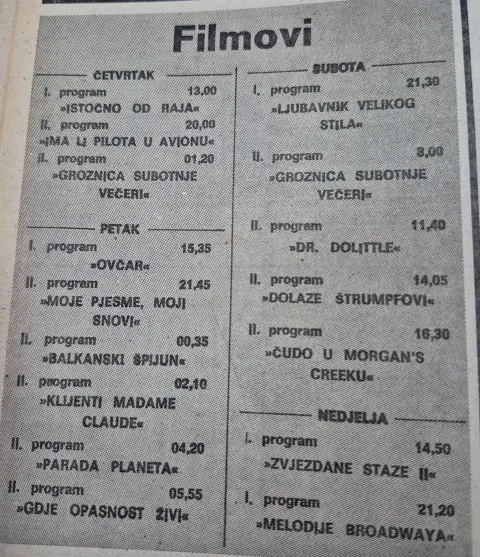 Osamdesete su bile godine - serije, filmoveGlas Slavonije