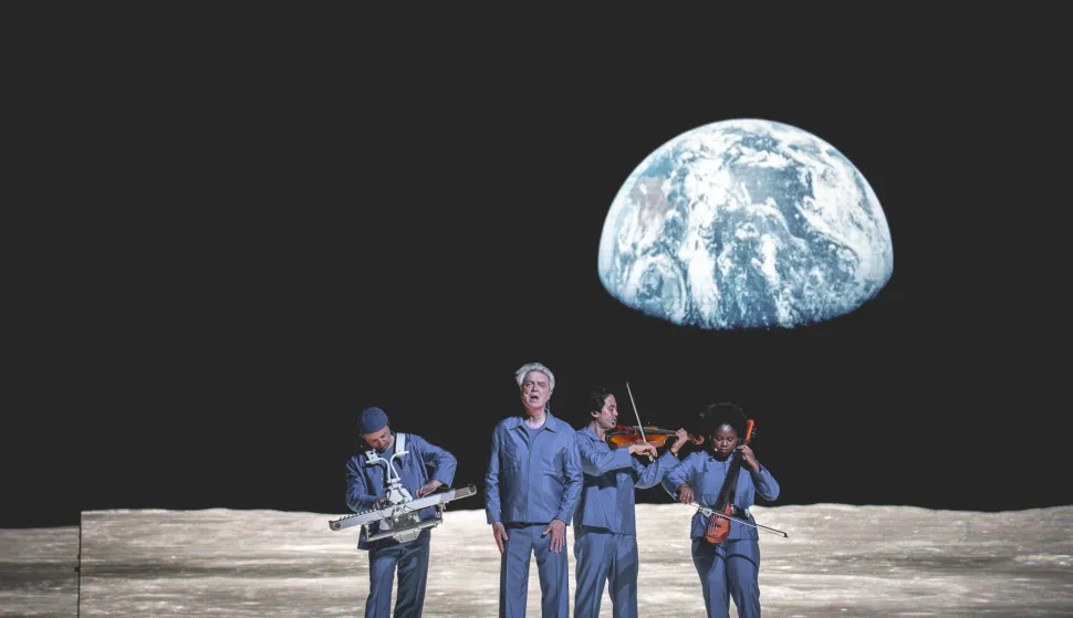 David Byrne u Cardiffu