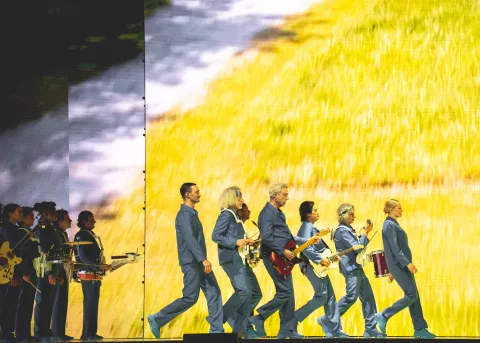 David Byrne u Cardiffu