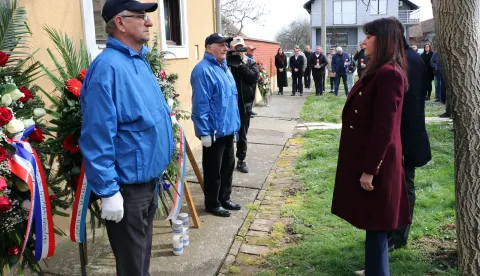 GorjaniPočast generalu Imri Agotiću odala je i osječko-baranjska županica Nata&scaron;a Trami&scaron;akOžujak 2026.