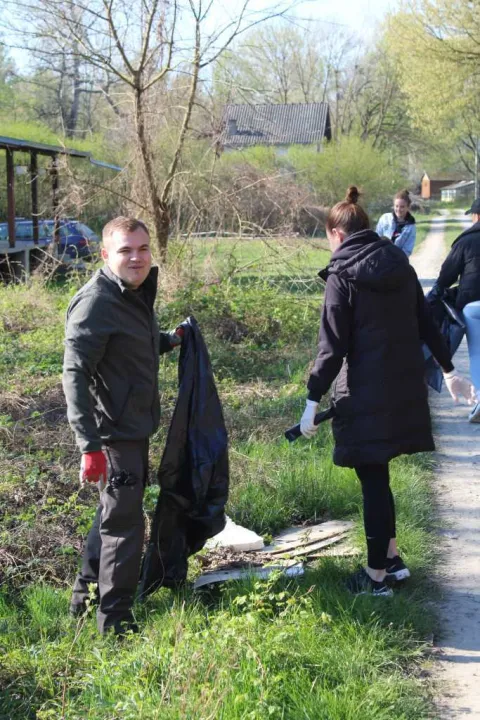 Či&scaron;ćenje obale Dunava kod Batine