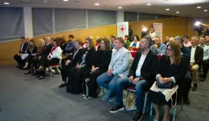 Osijek, 19. 3. 2026., Uvodna konferencija povodom projekta Dru&scaron;tvo jednakih mogućnostidru&scaron;tvo jednakih mogućnosti; projekt; Crveni križ; CK; konferencija