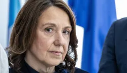 Zagreb, 27.2.2026 - Svečano otvorenje obnovljenih i novoizgrađenih prostora radioterapijskog Centra Klinike za onkologiju KBC-a Zagreb. Nazočili su ministrica zdravstva Irena Hrstić (na slici) i ravnatelj KBC-a Zagreb Fran Borovečki.Foto Hina/ Dario GRZELJ/ dag