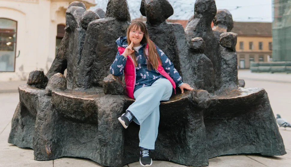 osijek, 18. 3. 2026., Intervjui povodom Svjetskog dana osoba s Down sindromomDunja Herche; Down sindrom; osobe s Down sindromom; genetski poremećaji; prvi dan proljeća