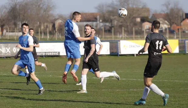 Tenja, 08. 03. 2026., Igrali&scaron;te Adica, Slavonac - Radnički (Mece), Prva ŽNL Osječko-baranjskaSNIMIO BRUNO JOBST