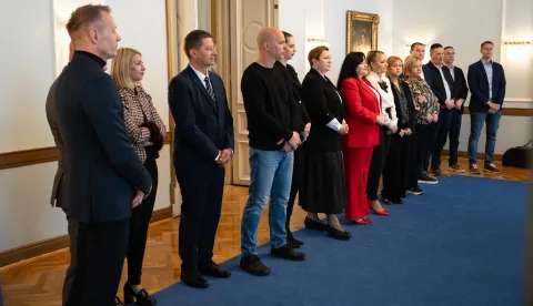 Osijek, 21. 3. 2026., Uručivanje INTERREG ugovoražupanija; županica; INTERREG ugovori; ugovori; uručivanje