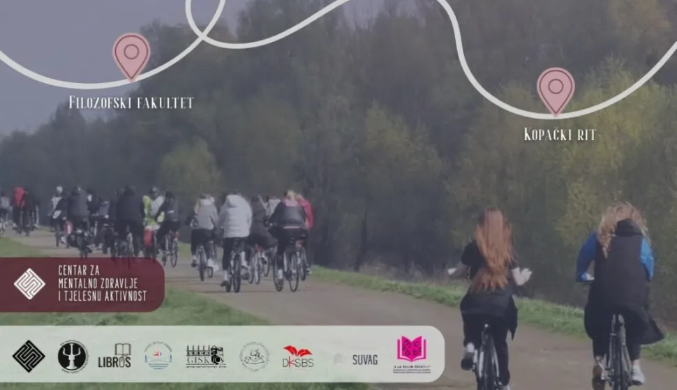 Biciklajada za potocaj čiktanju 2026.GISKo FFOS