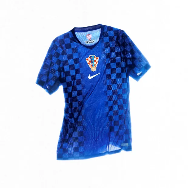 Zagreb, 23.3.2026.- Hrvatski nogometni savez i tehni?ki partner Nike predstavili su nove dresove hrvatske nogometne reprezentacije, u kojima ?e Vatreni nastupiti na ovogodi?njem FIFA Svjetskom prvenstvu koje ?e biti odr?ano u Kanadi, SAD-u i Meksiku. foto HINA/ HNS/ ua