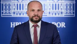 Zagreb, 24.03.2026. - Konferencija za medije Kluba zastupnika SDP-a na temu: "SDP-ove mjere za ublažavanje uvoznog inflatornog &scaron;oka energenata i očuvanje međunarodne konkurentnosti hrvatskog gospodarstva".Na fotografiji Sini&scaron;a Hajda&scaron; Dončić.foto HINA/ Edvard &Scaron;U&Scaron;AK