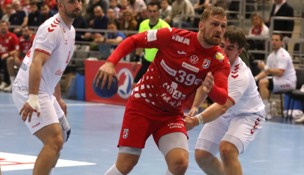 Osijek, 21. 03. 2026, SD Gradski vrt, rukomet, prijateljska rukometna utakmica Hrvatska - &Scaron;vicarska.snimio GOJKO MITIĆ