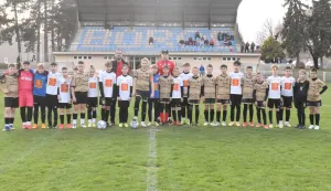 U &Scaron;koli nogometa zajedno na treningu Mohačani i Baranjci