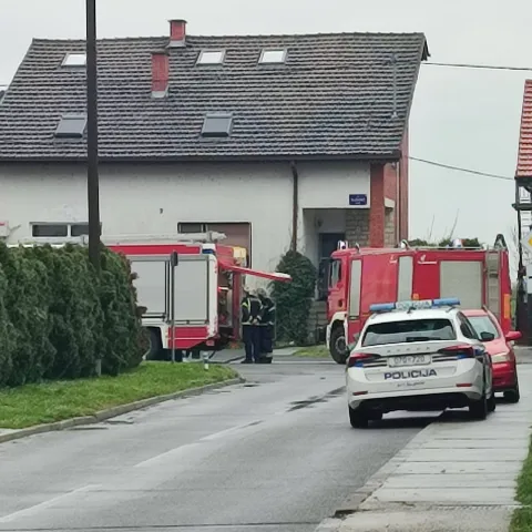 POžar kuće u Vla&scaron;ićkoj ulici u Osijeku