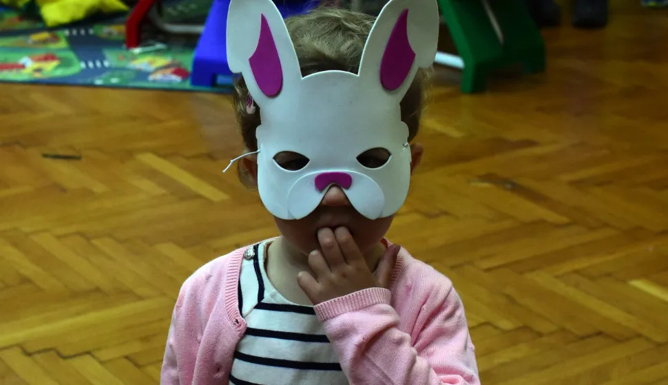 OSIJEK- 18.04.2019., GISKO - Potraga za Bijelim zecom - uskrsnja utrka i nagradna igra za djecu.Foto: Andrea Ilakovac