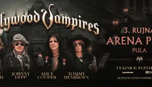 Jedan od najintrigantnijih rock projekata dana&scaron;njice, Hollywood Vampires, vraća se na svjetske pozornice nakon tri godine pauze.
