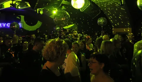 Osijek, 03. 04. 2026, Oxygen. Koncert, Denis i Denis, Marina Marina Perazić i Davor Tolja.snimio GOJKO MITIĆ