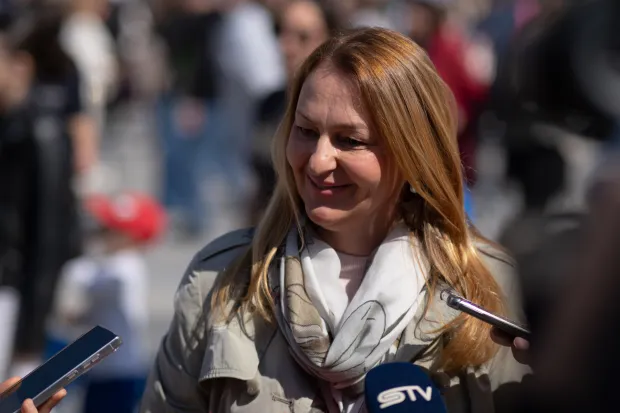 Osijek, 4. 4. 2026., Motozeke; Trg A. StarčevićaTajana Rogulja; Uskrs; program; sajam; djeca; gužva; posjetitelji; blagdan; motoklub