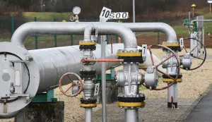 BOSILJEVO, 14. 03.2025. NOVOSTIPLINACRO SVECANOST ZAVRSETAK RADOVA NA PLINOVOD ZLOBIN - BOSILJEVO NA FOTO:SNIMIO SERGEJ DRECHSLER