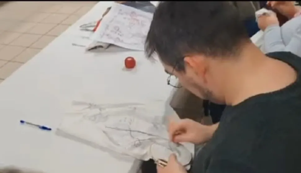 Radionica u Ivanovcu pod vodstvom Tomislava Livaje: Mu&scaron;karci znaju vesti zidnjake