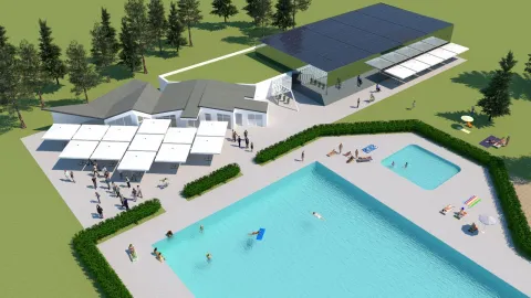 Za obnovu Rekreacijskog centra Bazeni u Kneževim Vinogradima dižu dva milijuna eura kredita