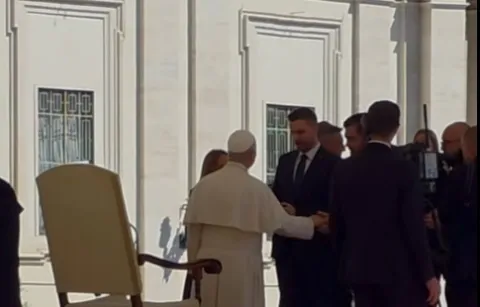 Radić na audijenciji kod pape