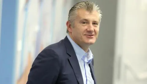 05.10.2017. Rijeka - Trening Hrvatske nogometne reprezentacije na stadionu Rujevica uoci utakmice Hrvatska-Finska. Davor SukerPhoto: Goran Kovacic/PIXSELL------gn dva stupca color sport u eps