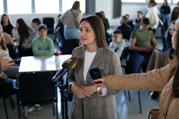 Osijek, 9. 4. 2026., DKolektiv hackhathonIvana Kovačević; Hachatkon; DKolektiv; osnovne &scaron;kole; &scaron;kolarci; natjecanje; projekt