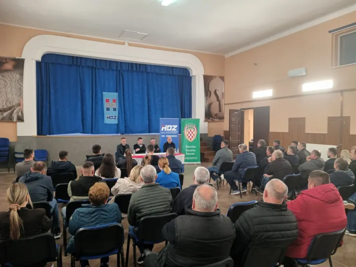 Predstavljanje kandidacijske liste HDZ/HSS/HSU u Drenovcima, travanj 2026.ustupljeno