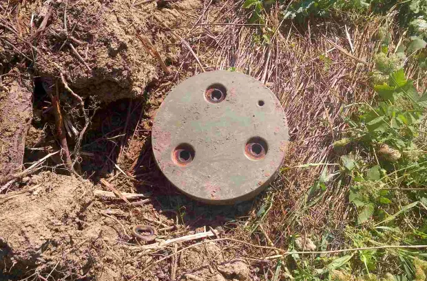 Osijek, 02. 04. 2026., Mario Barjaktarić, deminer, razminiravanje, nagazna mina; protutenskovska mina; granata; mina; oružje SNIMIO BRUNO JOBST