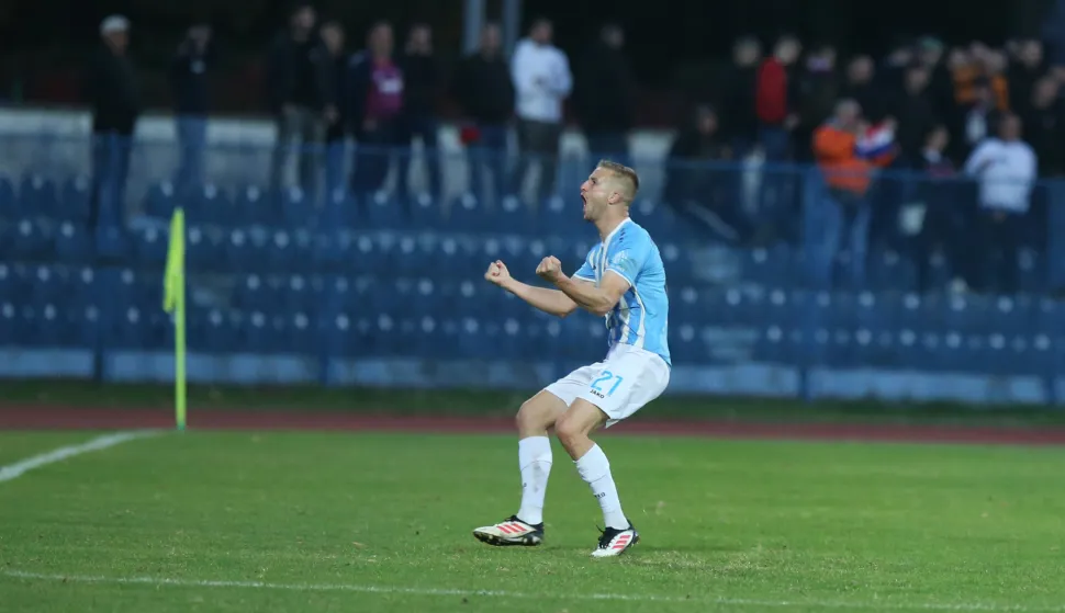 29.10.2025., stadion Cibalia, Vinkovci - SuperSport Hrvatski nogometni kup, osmina finala, HNK Cibalia - HNK Hajduk. Marko Pervan. Photo: David Jerkovic/PIXSELL