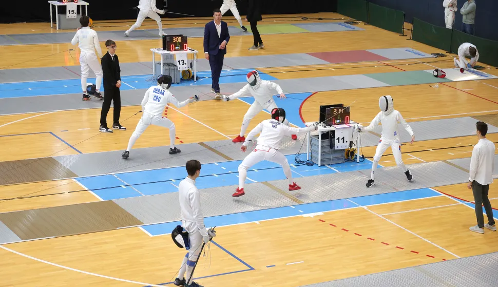 Na 20 podija u Gradskom vrtu izlaze mačevaoci iz 17 zemalja