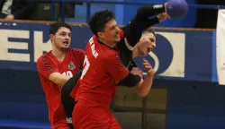 Osijek, 21. 02. 2026, SD Zrinjevac, rukomet, Osijek - Rudar (Rude), Premijer liga - Liga za ostanak.snimio GOJKO MITIĆ