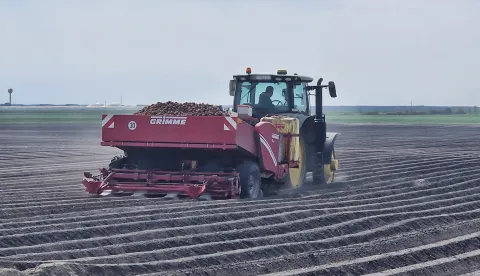 Podravka Agri - sadnja krumpira