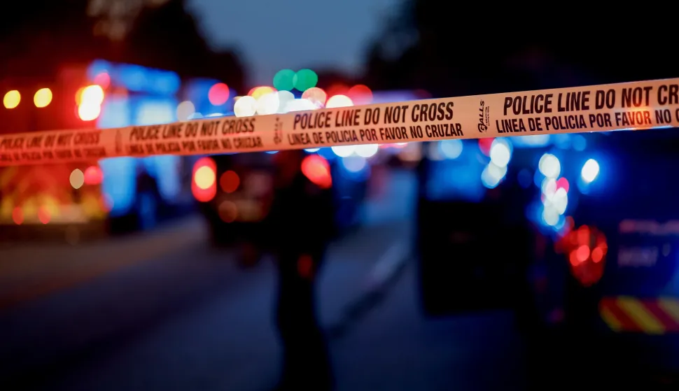 epa12290613 Police and emergency personnel respond to the scene of an 'active shooter' situation near Emory University and the Centers for Disease Control and Prevention in Atlanta, Georgia, USA, 08 August 2025. One DeKalb County law enforcement officer was killed, and the suspect is dead, according to police officials. EPA/ERIK S. LESSER