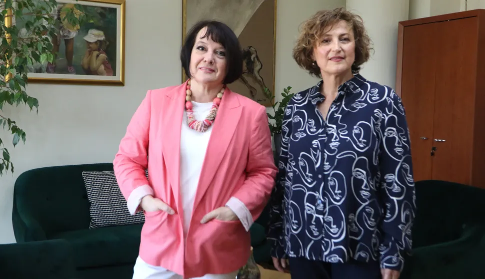 Osijek, 29.05. 2025, OTOS, Poliklinika Otos-Vita, Đurđica Kesak - Ursić i direktorica Snjžana Bilo&scaron;.snimio GOJKO MITIĆ