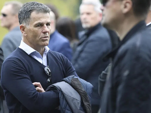 Zagreb, 10.04.2026. - Posljednji ispraćaj Vlatka Cvrtile na Krematoriju. Na fotografiji Zoran Primorac. foto HINA/ Lana SLIVAR DOMINIĆ/ lsd