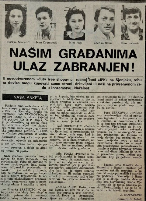 Najveće osječko naselje 1987. dočekalo je robnu kuću koja u konačnici nije izgledala onako kako je zami&scaron;ljena