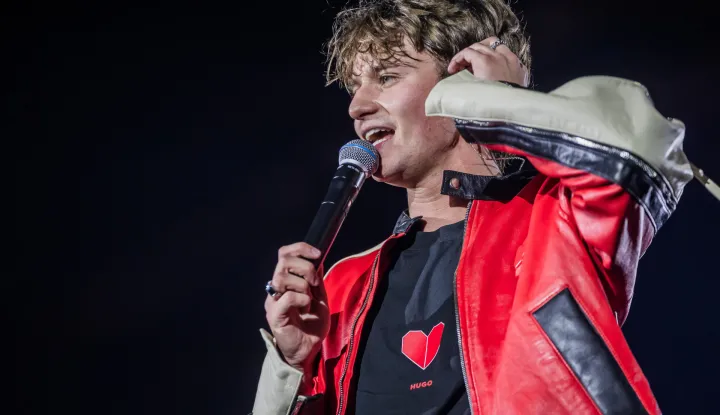 14.02.2026., Split - Jakov Jozinovic odrzao koncert u SC Gripe u sklopu turneje "Ja za cuda letim". Photo: Zvonimir Barisin/PIXSELL