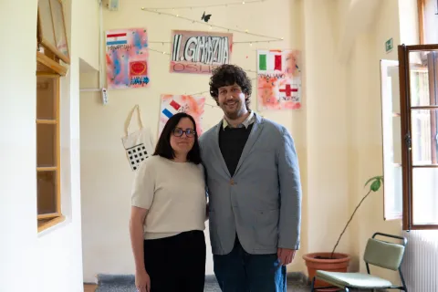 Osijek, 22. 4. 2026., Dan &scaron;kole - II. Gimnazija OsijekNives Merčep; Nikola Čuraj; dan &scaron;kole; II gimnazija; učenici; program; obilježavanje; radionice; igrokaz