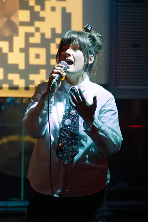 Osijek, 21. 4. 2026., promocija pjesme i spota Vrtlog Dore VestićDora Vestić; promocija; pjesma; spot; Vrtlog; glazba