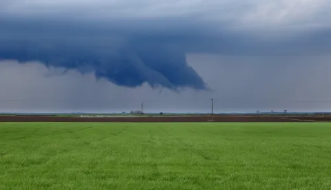 Osijek, 31. 03. 2025., nevrijeme, oblaci, oblak, klimatske promjene, poljoprivreda, ki&scaron;a, slobodnjak, slobodnjaciSNIMIO BRUNO JOBST