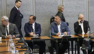 Zagreb, 24.04.2026 - Hrvatski sabor, sjednica Odbora za Ustav, Poslovnik i politički sustav.foto HINA/ Admir BULJUBA&Scaron;IĆ/ abu