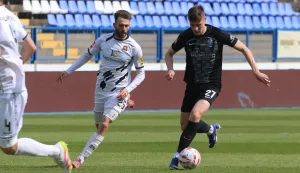 Osijek, 22. 2026, Stadion Gradski vrt, nogmoet, Vukovar 1991 - Gorica, SuperSport HNL 25/26., &Scaron;imun Butić (27).snimio GOJKO MITIĆ