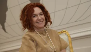 Zagreb, 22.04.2026 - Razgovor sa ministrom vanjskih i europskih poslova Hrvatske Gordanom Grlićem Radmanom. Na fotografiji Romana Vlahutin, nacionalna koordinatorica za Inicijativu Triju mora i posebna izaslanica za inicijative strate&scaron;kog povezivanja.foto HINA/ Admir BULJUBA&Scaron;IĆ/ abu