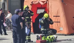 "Važna je simbioza između dva vatrogasca, bez toga nema ni ove vježbe" rekao nam je Benjamin Mikulec, predsjednik DVD-a Zlatar Bistrica na jo&scaron; jednoj Fire Combat vježbi u samom sredi&scaron;tu Osijeka.