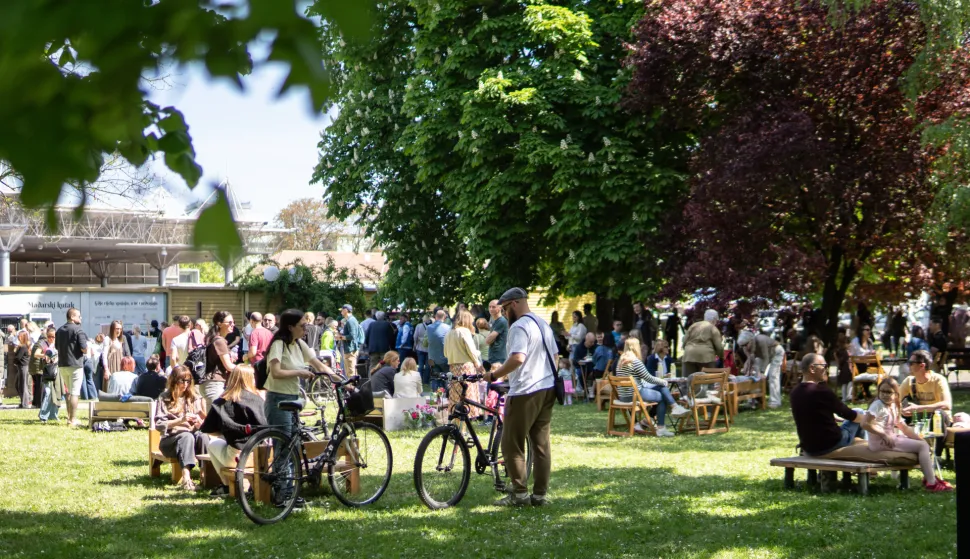 Osijek, 25. 4. 2026., In da brunchIn da brunch; tržnica; posjetitelji; vikend; događaj