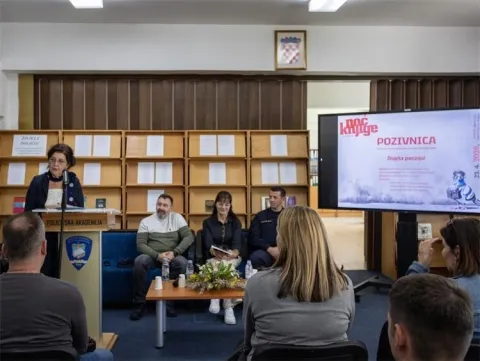 Obilježena manifestacija Noć knjige 2026. na Policijskoj akademiji "Prvi hrvatski redarstvenik"
