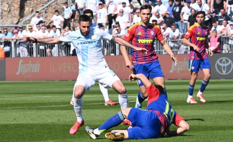 Rijeka, 26.04.2026. - Susret 32. kola hrvatskog nogometnog prvenstva Rijeka - Hajduk. foto HINA/ Miljenko KLEPAC/ ml