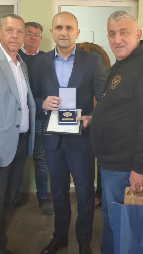 Dodjela priznanja Ivanu Anu&scaron;iću